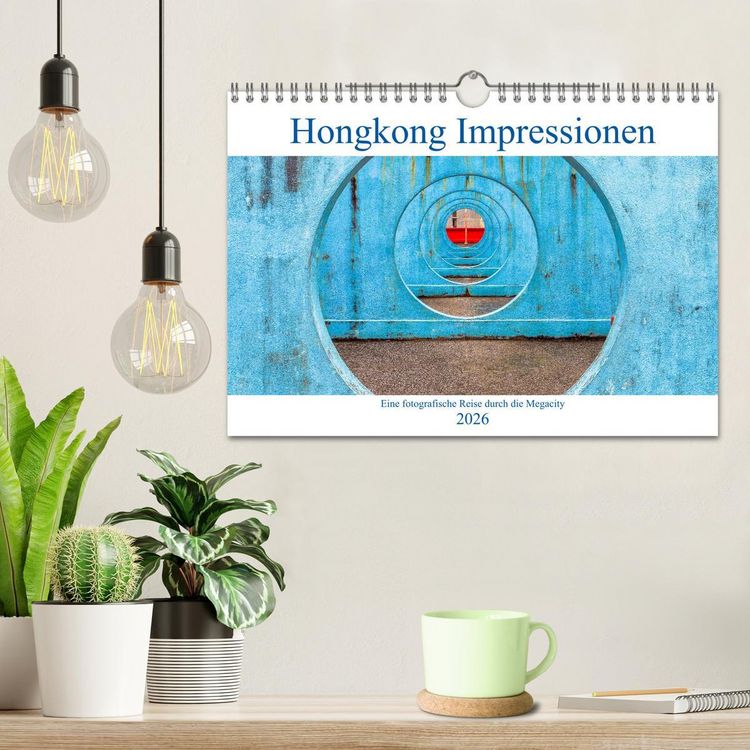 Produktbild: Hongkong Impressionen (Wandkalender 2026 DIN A4 quer), CALVENDO Monatskalender