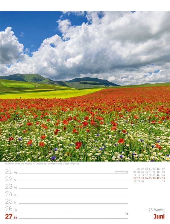 Produktbild: Planet Erde Wochenplaner Kalender 2027 | Landschaften der Welt