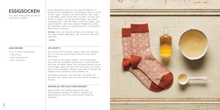 Produktbild: Zwiebelwickel, Essigsocken & Co.