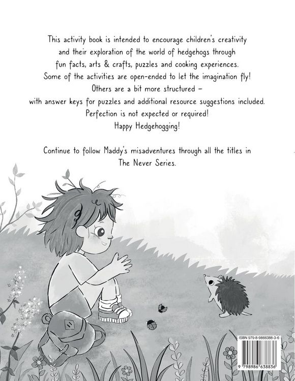 Produktbild: Never Hug a Hedgehog Activity Book
