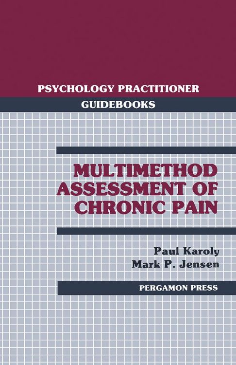 Produktbild: Multimethod Assessment of Chronic Pain