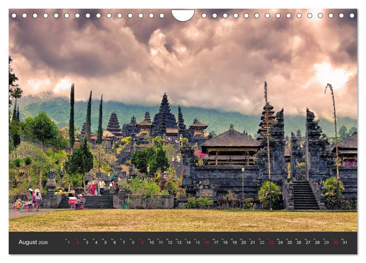 Produktbild: Bali - Insel der G&ouml;tter (Wandkalender 2026 DIN A4 quer), CALVENDO Monatskalender