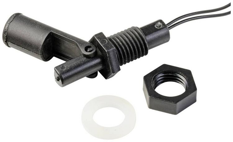 Produktbild: TRU COMPONENTS SE-VIW-M16-H Niveauschalter 250 V/AC 1A 1 Schlie&szlig;er, 1 &Ouml;ffner IP65 1St.