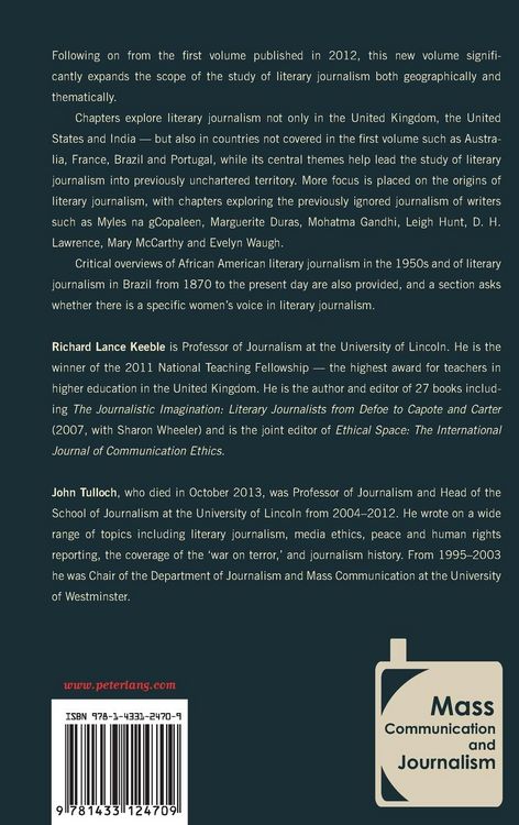 Produktbild: Global Literary Journalism