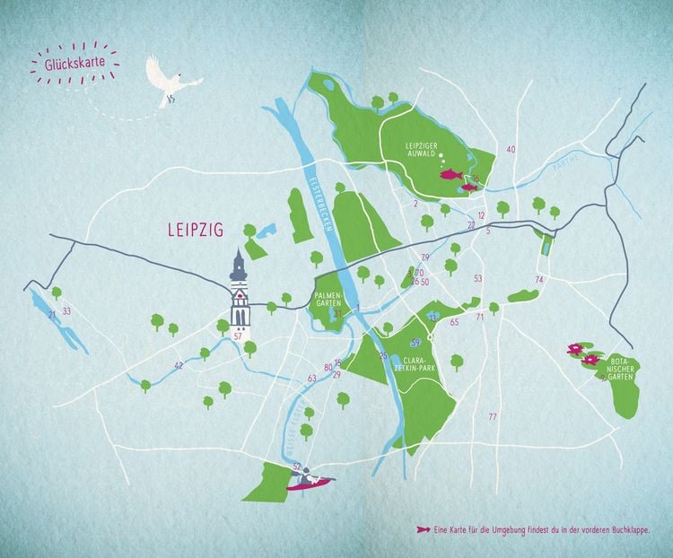Produktbild: Blaue Gl&uuml;cksorte in und um Leipzig