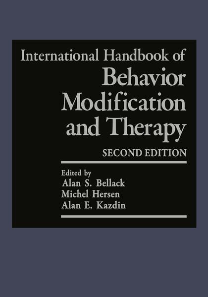Produktbild: International Handbook of Behavior Modification and Therapy