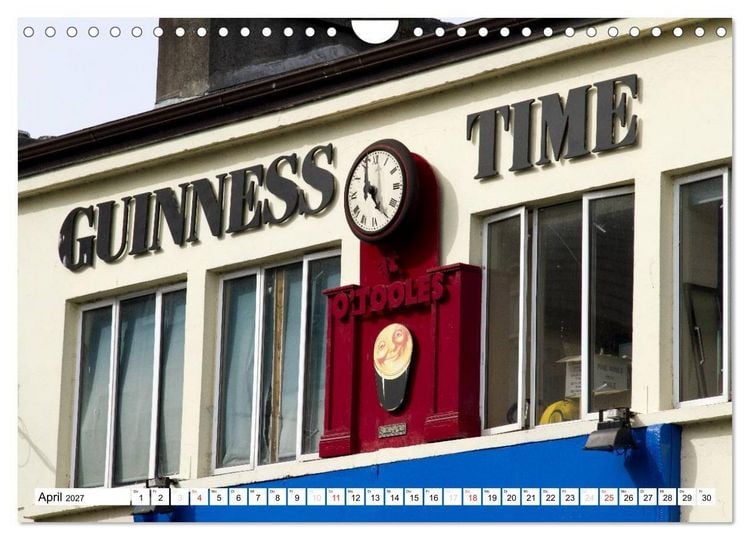 Produktbild: Irland - West und Ost (Wandkalender 2027 DIN A4 quer), CALVENDO Monatskalender