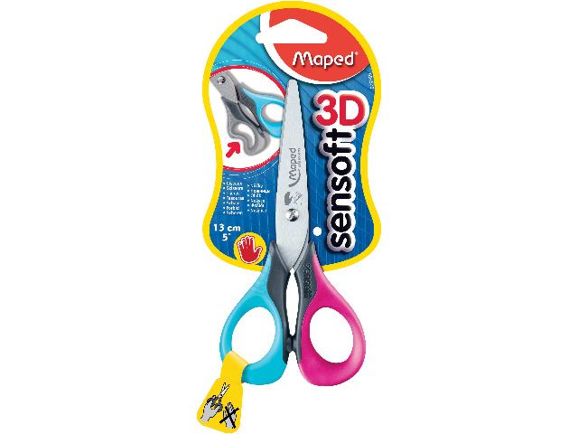 Produktbild: Maped Schere SenSoft LH 13cm