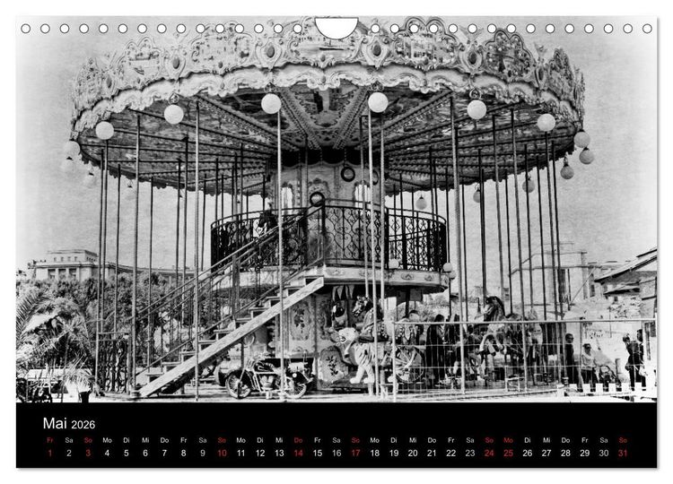 Produktbild: Streifzug durch Paris (Wandkalender 2026 DIN A4 quer), CALVENDO Monatskalender