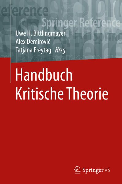 Produktbild: Handbuch Kritische Theorie