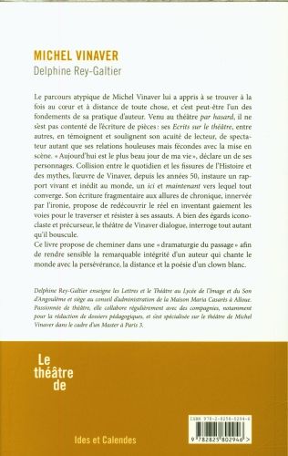 Produktbild: Le th&eacute;&acirc;tre de Michel Vinaver