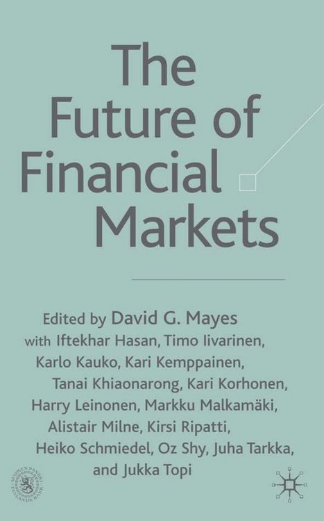 Produktbild: The Future of Financial Markets