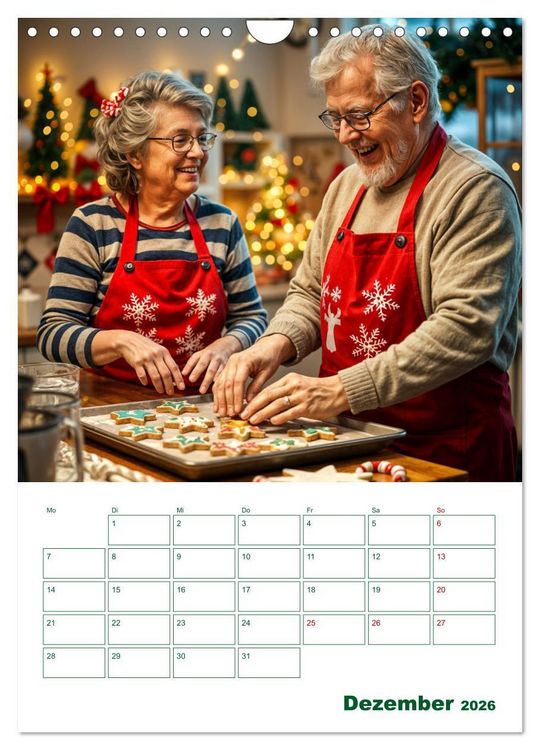 Produktbild: Alt, aber oho - Graue Haare, bunte Abenteuer (Wandkalender 2026 DIN A4 hoch), CALVENDO Monatskalender