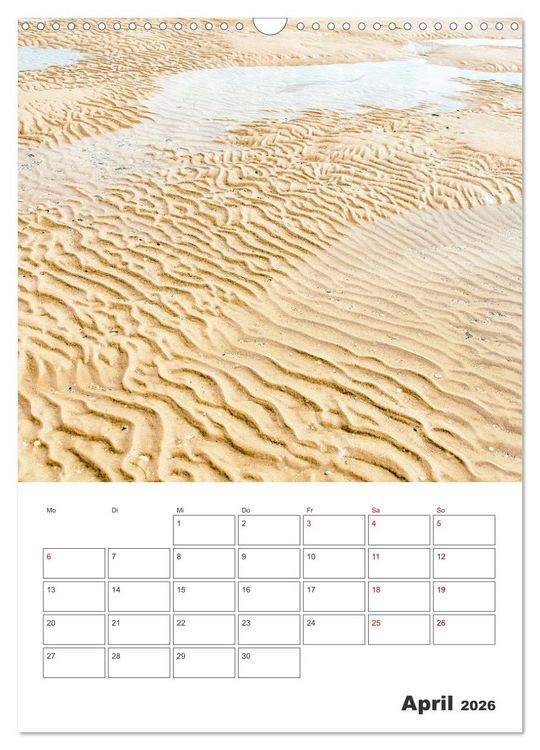 Produktbild: Insel F&ouml;hr - Urlaubsplaner (Wandkalender 2026 DIN A3 hoch), CALVENDO Monatskalender