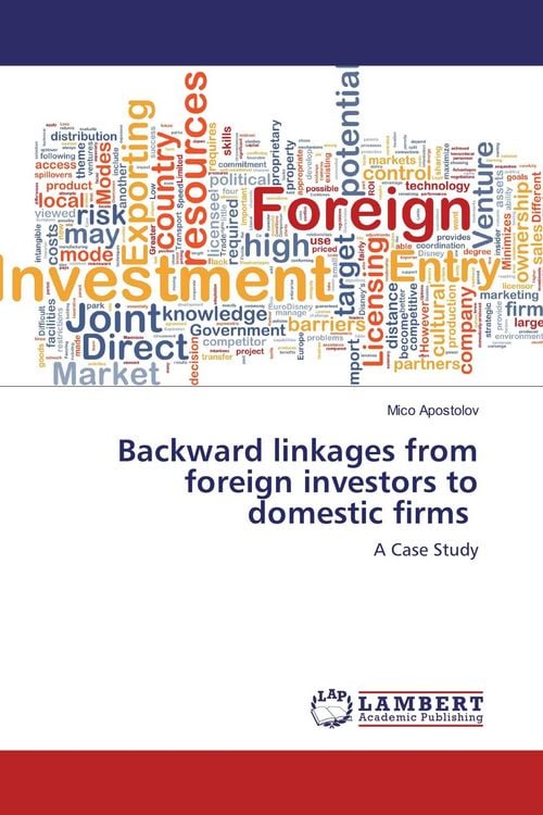 Produktbild: Backward linkages from foreign investors to domestic firms