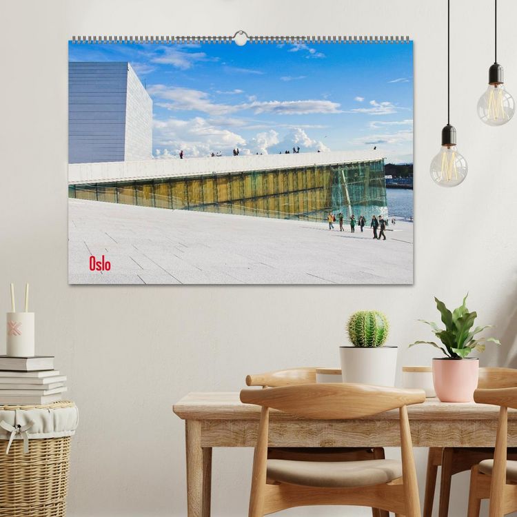Produktbild: Oslo (Wandkalender 2026 DIN A2 quer), CALVENDO Monatskalender