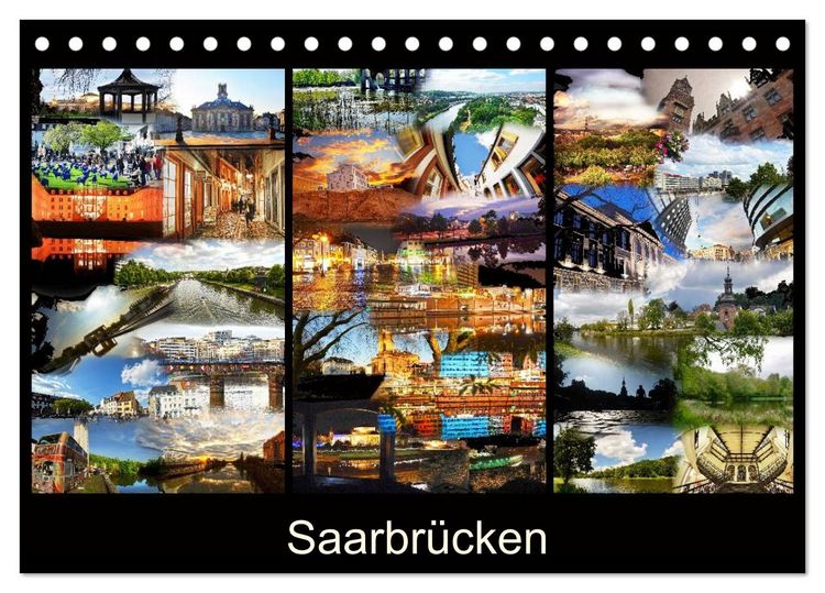 Produktbild: Saarbr&uuml;cken (Tischkalender 2026 DIN A5 quer), CALVENDO Monatskalender