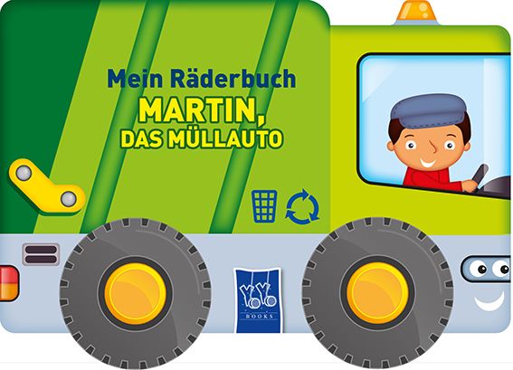 Produktbild: Mein R&auml;derbuch - Martin, das M&uuml;llauto
