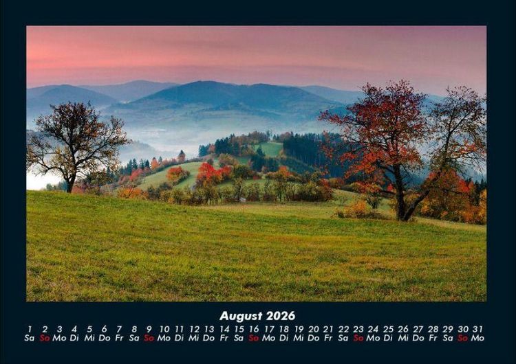 Produktbild: Bergige Welten 2026 Fotokalender DIN A4