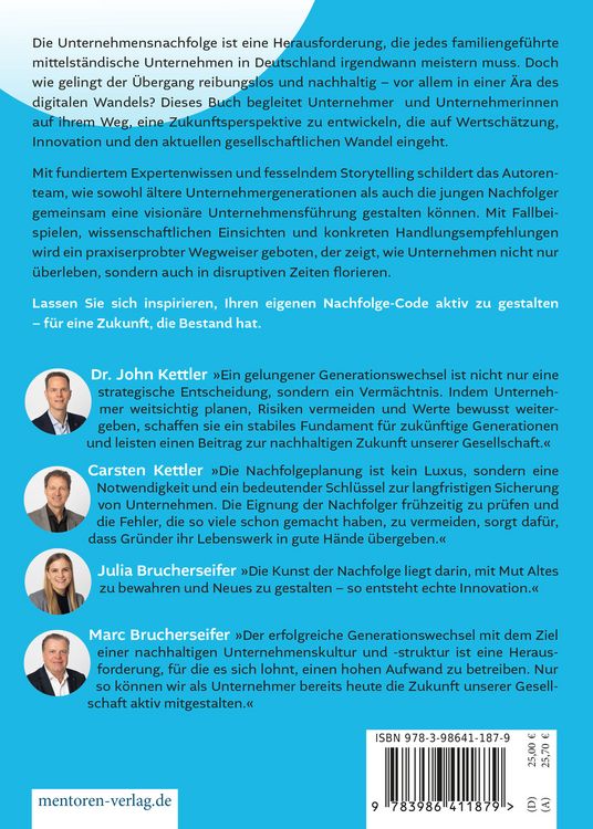 Produktbild: Der Nachfolge-Code