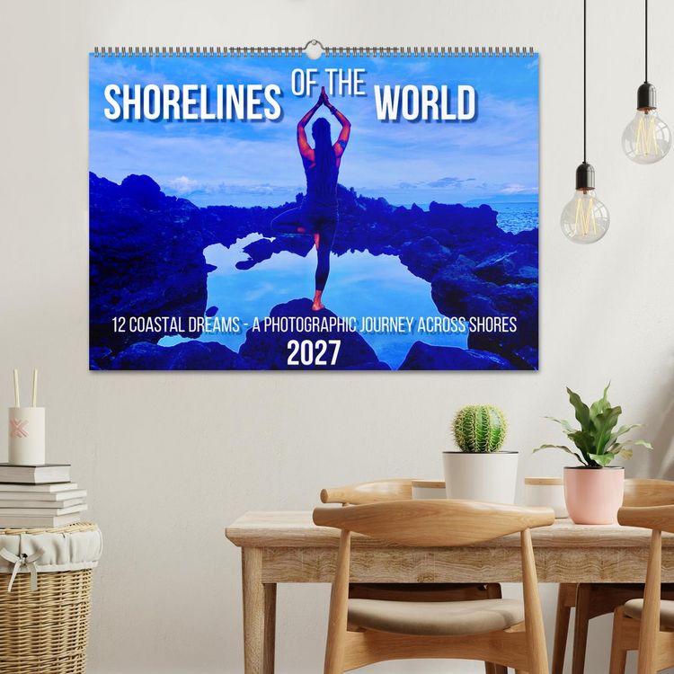 Produktbild: Shorelines of the World (Wall Calendar 2027 DIN A2 landscape), CALVENDO 12 Month Wall Calendar