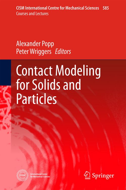Produktbild: Contact Modeling for Solids and Particles