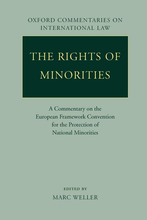 Produktbild: The Rights of Minorities in Europe