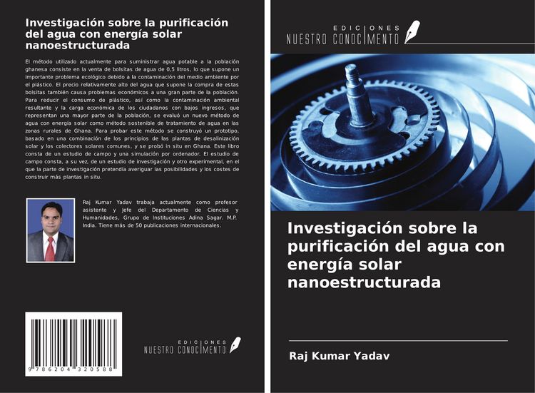 Produktbild: Investigaci&oacute;n sobre la purificaci&oacute;n del agua con energ&iacute;a solar nanoestructurada
