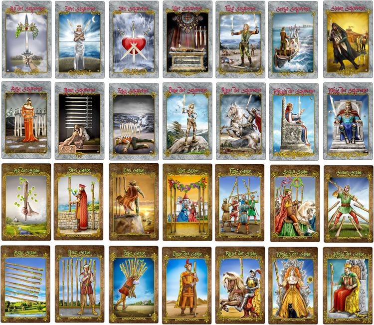 Produktbild: Tarotkarten Artdesign Osorio