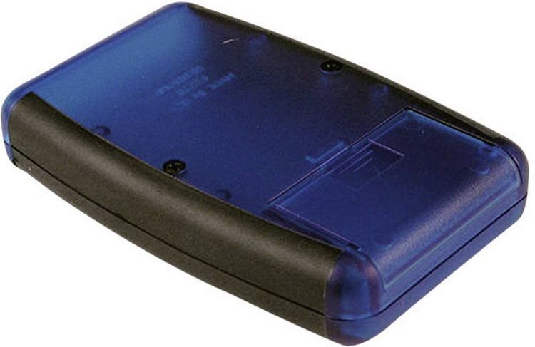 Produktbild: Hammond Electronics 1553CBKBAT Hand-Geh&auml;use 117 x 79 x 33 ABS Schwarz 1St.