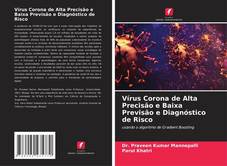 Produktbild: V&iacute;rus Corona de Alta Precis&atilde;o e Baixa Previs&atilde;o e Diagn&oacute;stico de Risco