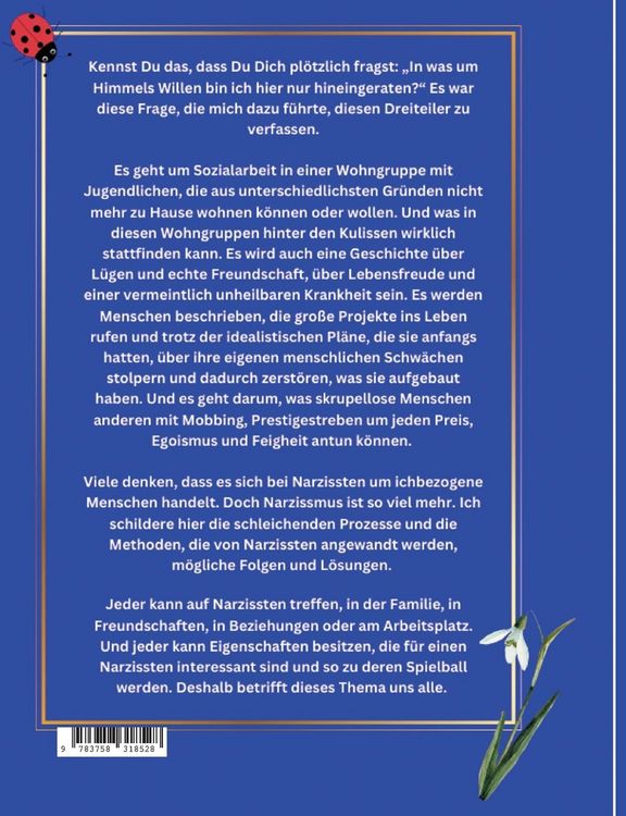 Produktbild: Ein Narzisst sagt: "Jeder hat ein Recht auf Leiden!"