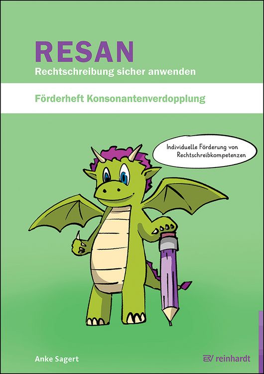 Produktbild: RESAN - Rechtschreibung sicher anwenden. F&ouml;rderheft Konsonantenverdopplung