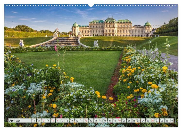 Produktbild: Wien und Graz. &Ouml;sterreichs Perlen (hochwertiger Premium Wandkalender 2026 DIN A2 quer), Kunstdruck in Hochglanz