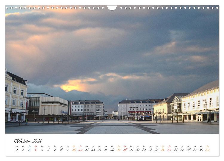 Produktbild: Saarlouis - Stadt des Sonnenk&ouml;nigs (Wandkalender 2026 DIN A3 quer), CALVENDO Monatskalender