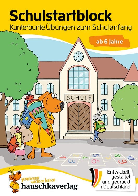 Produktbild: Schulstart-Block ab 6 Jahre &ndash; Kunterbunte &Uuml;bungen zum Schulanfang