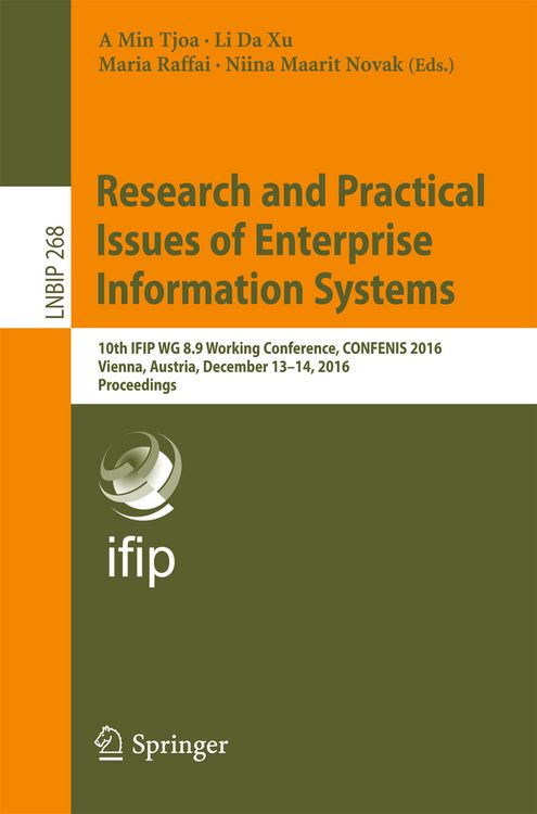 Produktbild: Research and Practical Issues of Enterprise Information Systems