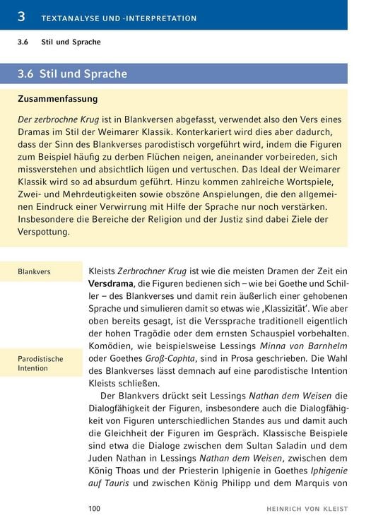 Produktbild: Der zerbrochne Krug von Heinrich von Kleist