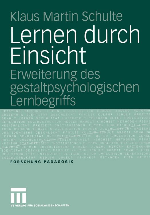Produktbild: Lernen durch Einsicht