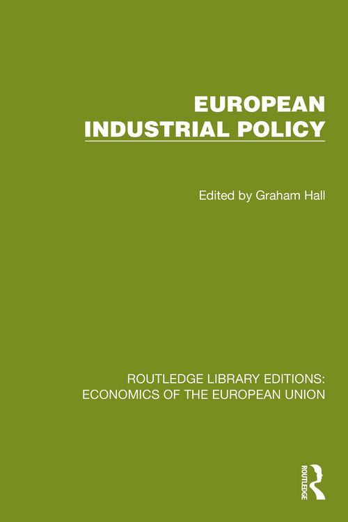 Produktbild: European Industrial Policy