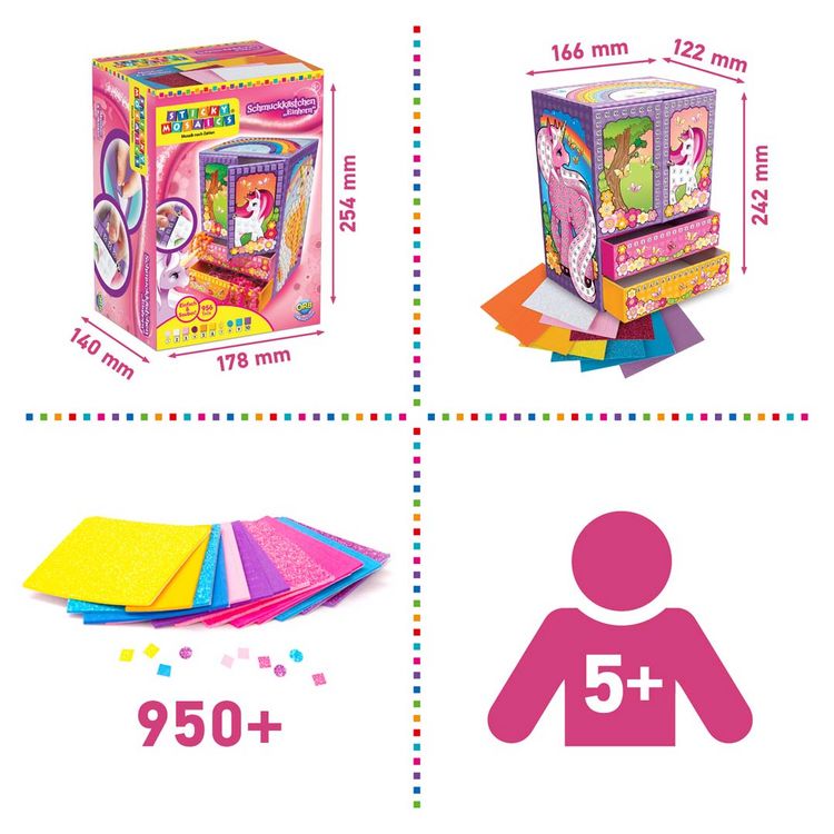 Produktbild: STICKY MOSAICS MAGICAL UNICORN