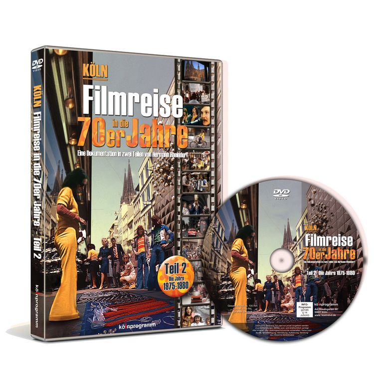 Produktbild: K&ouml;ln : Filmreise in die 70er Jahre.Tl.2,1 DVD