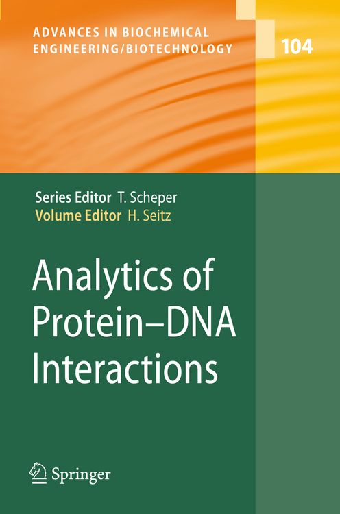 Produktbild: Analytics of Protein-DNA Interactions