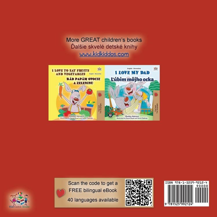 Produktbild: I Love My Mom (English Slovak Bilingual Book for Kids)