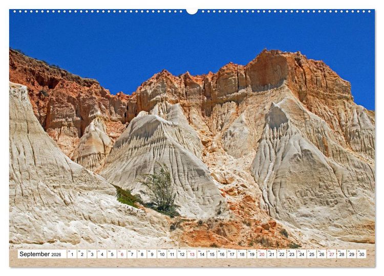 Produktbild: Portugal - Die Algarve vom Cabo de Sao Vicente bis Tavira (Wandkalender 2026 DIN A2 quer), CALVENDO Monatskalender