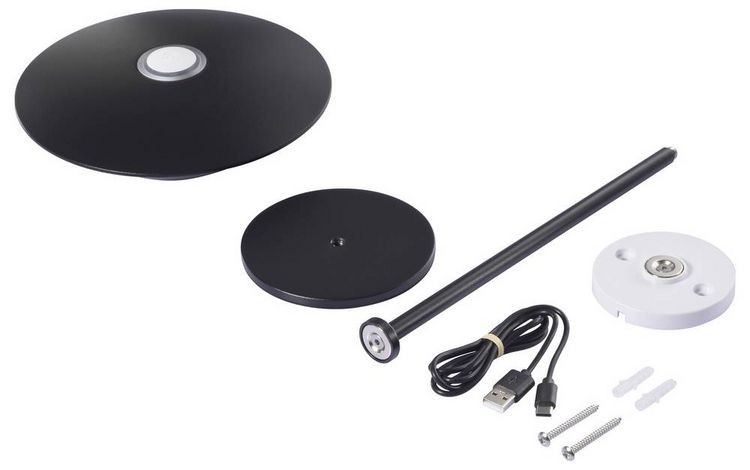 Produktbild: Sygonix SY-6768882 Tischlampe LED LED 3W Schwarz