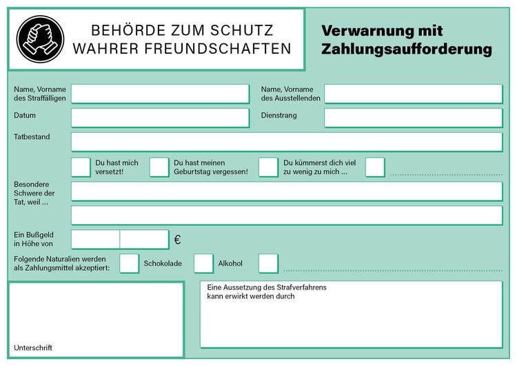 Produktbild: Denkzettel &ndash; das Kn&ouml;llchen f&uuml;r deine Freunde