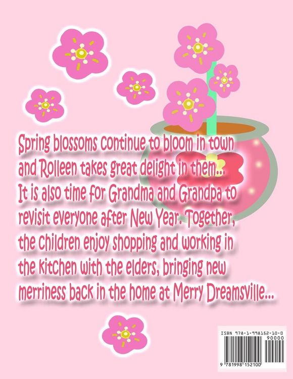 Produktbild: Rolleen Rabbit's Springtime Plum Blossoms Delight with Mommy and Friends