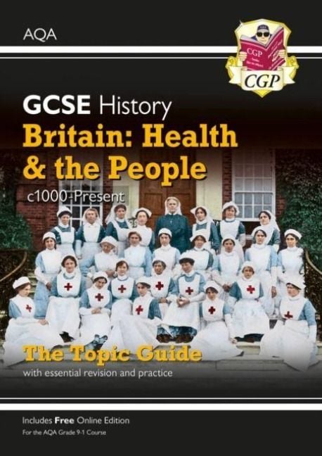 Produktbild: GCSE History AQA Topic Revision Guide - Britain: Health and the People: c1000-Present Day