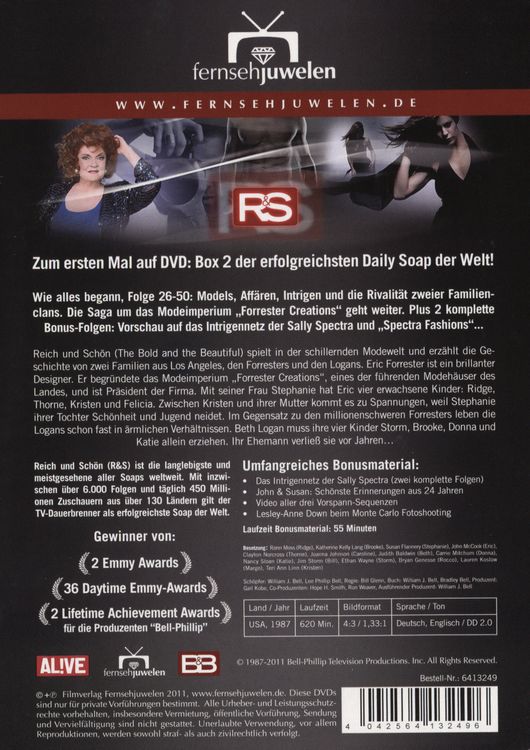 Produktbild: Reich und sch&ouml;n - Wie alles begann/Box 2 - Folgen 26-50 [5 DVDs]